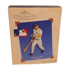 Jason Giambi NYY Hallmark Ornament!
